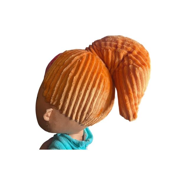 LOL Surprise Neon Pink QT Huggable Soft Plush Doll Red Hair 16” 2020 MGA - Picture 8 of 12